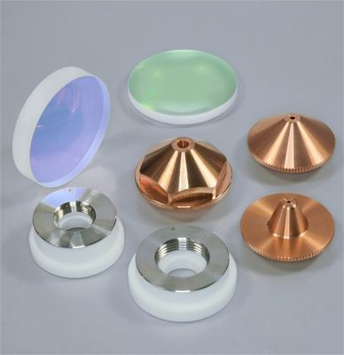 Lunga durata di vita 40*2mm 50*2 Lenti di vetro protettivo laser per testa di taglio laser