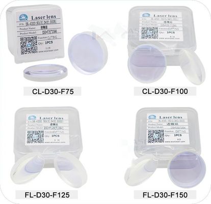 30x1.5mm Lunga durata di vita Lenti protettive laser a fibra per 30-34mm di diametro
