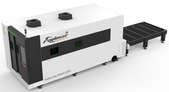 8000W 12000W 20000W 30000W Macchina di taglio laser a fibra chiusa per taglio ad alta potenza