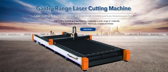 6kw 8kw 12kw 15kw 20kw 30kw Gantry Cnc Fiber Laser Cutting Machine per alta precisione