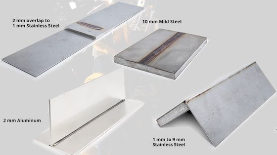 Saldatore laser a fibra di alluminio SS CS MS con sistema di raffreddamento ad aria 1500W portatile