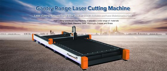 12000*2500mm Gran formato 6000w-20000w Cnc macchina per il taglio del metallo con testa laser Raytools