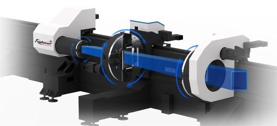 Macchina per il taglio del tubo laser a onde continue per un taglio stabile e liscio per parte