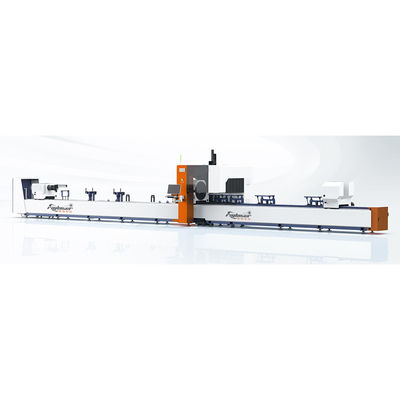 Stabile processo tre-Chuck Laser Tube Cutting Machine con manutenzione e risultati