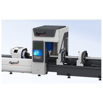 Tecnologia avanzata HIWIN Guiderail Tube Laser Cutting Machine con peso di 2100 KG