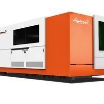 Macchina di taglio laser veloce e veloce da 6 kW con copertura completamente chiusa e sistema di controllo Cypcut