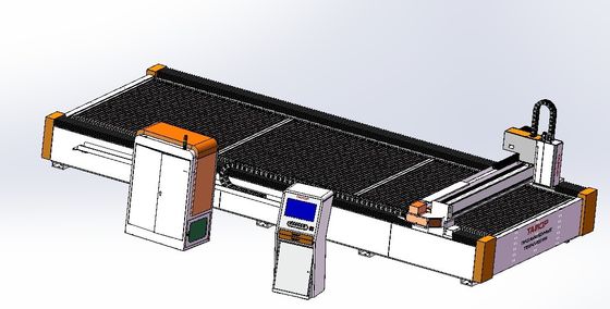 Macchine di taglio laser ad alta precisione per non metalli e metalli nelle opere di costruzione