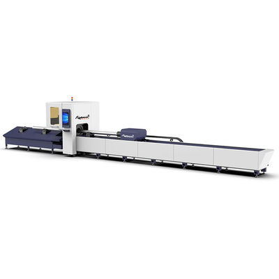 Industria 1000w Fibra laser CNC per taglio di tubi e tubi metallici con asse rotativo
