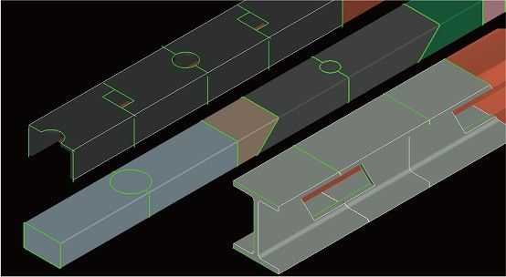 Prodotto Macchine di taglio laser a tubo 3D con raffreddamento ad acqua e software di controllo FSCUT5000B