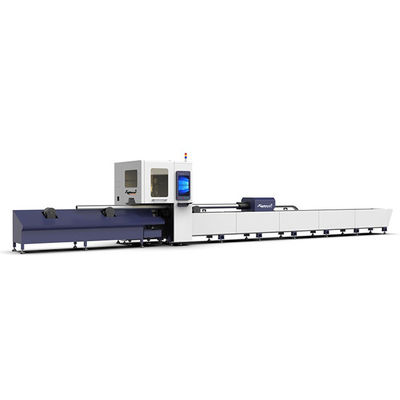 Macchina di taglio laser a fibra da 8-12 metri per tubi di piccole dimensioni per metallo quadrato 3000w 6000w