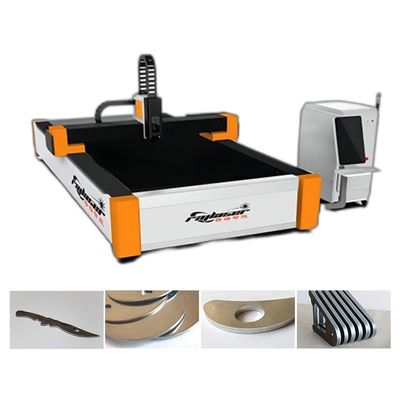 Tagliatore laser a fibra di lamiera con area di taglio di 1500 mm * 3000 mm e alta precisione