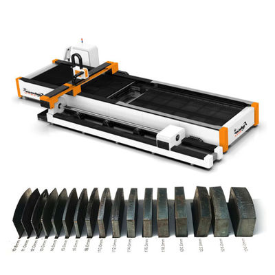 per parti Pneumatico rotativo Chuck Fibra Laser Tube Cutter Machine 1kw 1.5kw 2kw 3kw 4kw