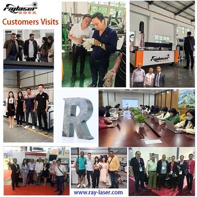 per parti Pneumatico rotativo Chuck Fibra Laser Tube Cutter Machine 1kw 1.5kw 2kw 3kw 4kw