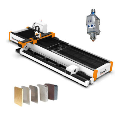 Macchina di taglio laser per tubi di acciaio e piastre per tubi di fibra per produzione competitiva