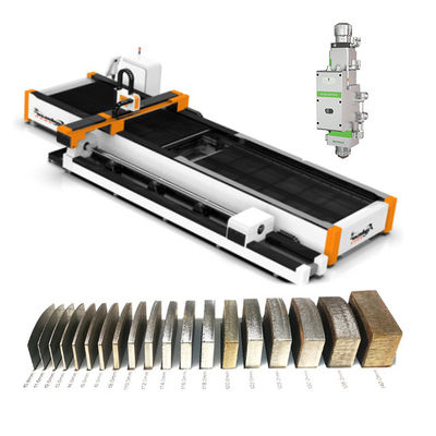 2000w Raytools Laser Head Metal Fiber Laser Cutting Machine per piastre in acciaio inossidabile