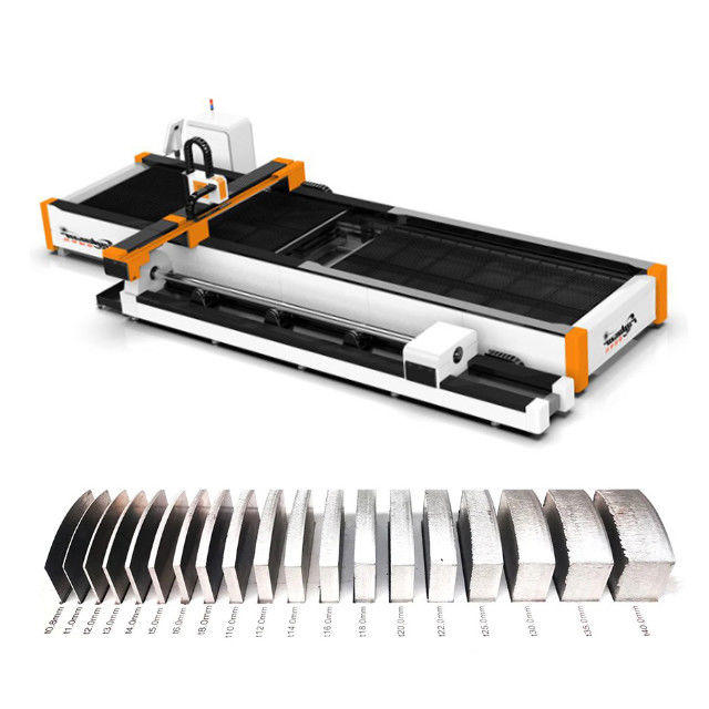 2000w Fibra Laser Cutting Machine per tubi in acciaio inossidabile servomotore programmabile CNC